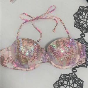 Victoria’s Secret sequin mermaid bathing suit top